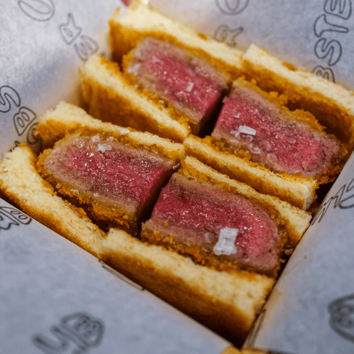 The Lobster Club wagyu sando
